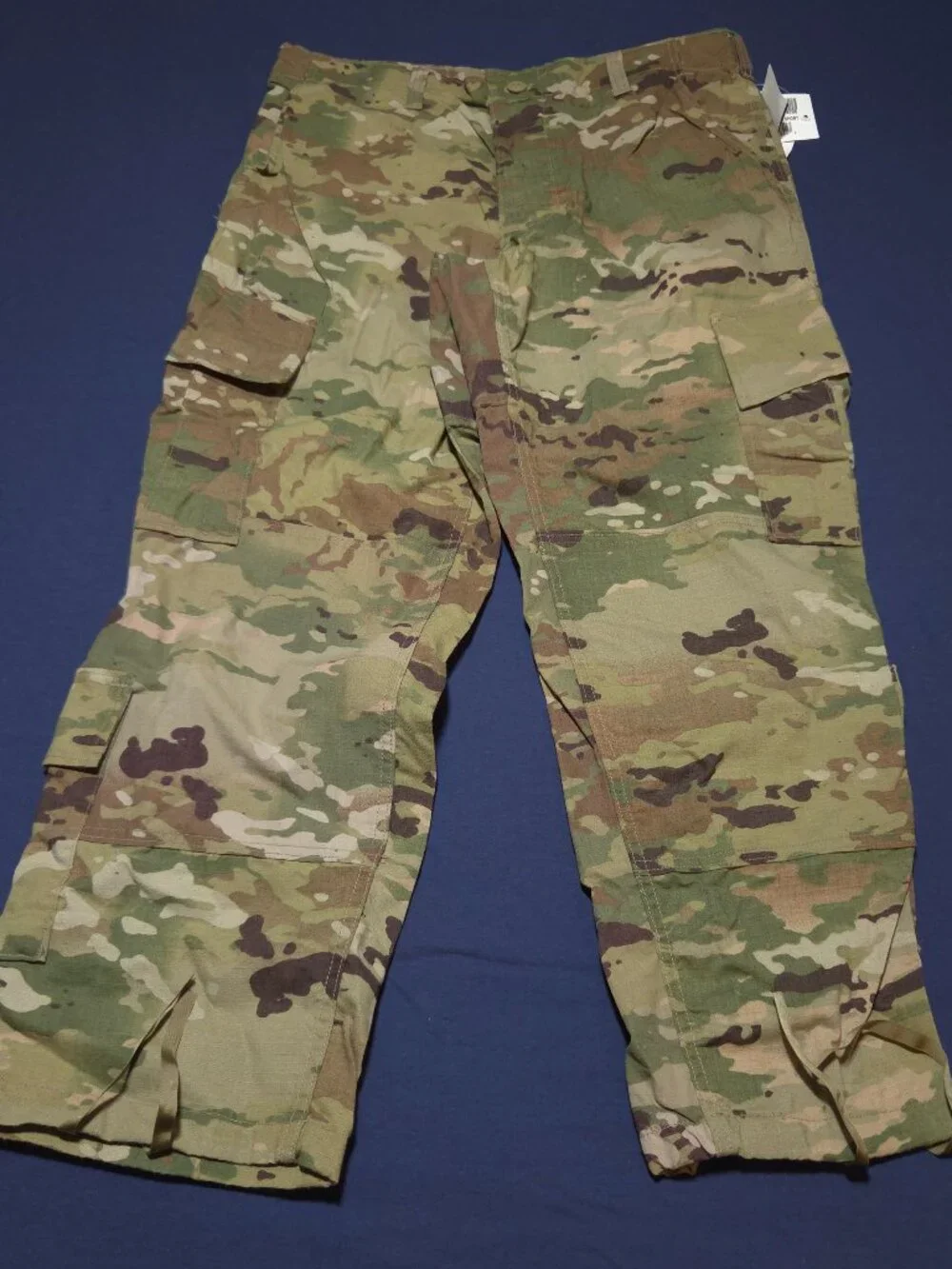US Military Army OCP Multicam Camo Combat Pants Medium X-Short FR Resistant NWT